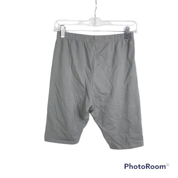 Prettylittlething charcoal grey cotton stretch cycling shorts size 6 NWT - Picture 4 of 9